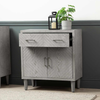 Venus 1 Drawer 2 Door Cabinet Grey - C.M