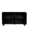 Cirque 4 Door Sideboard Black - C.M