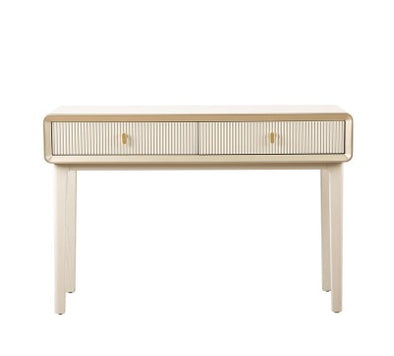 Amelie Cream Elm 2 Drawer Console Table - C.M