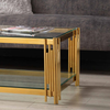 Cohen Gold Coffee Table- LH