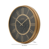 53.5cm Gold Gears Wall Clock -C.M