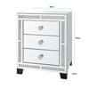 Milano Mirror Bedside Cabinet - C.M