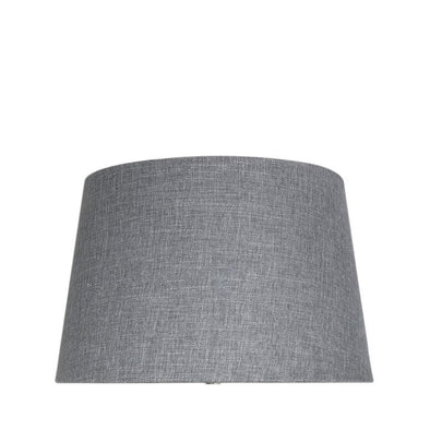 Grey Linen 17 inch Empire Shade (Dual Fitting)