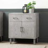 Venus 1 Drawer 2 Door Cabinet Grey - C.M