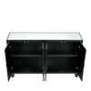 Cirque 4 Door Sideboard Black - C.M