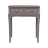 Medium Taupe 2 Drawer Console Table- CM