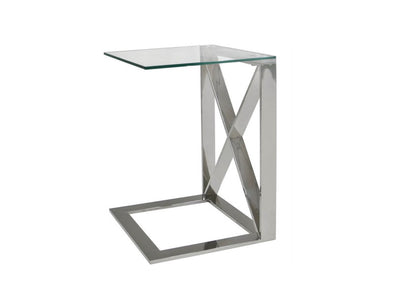 Zenith Stainless Sofa Table - LH