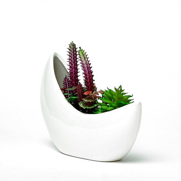 Artificial Plant In Mini Decorative Planter