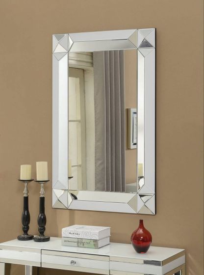 Malibu Mirrored Rectangular Wall Mirror